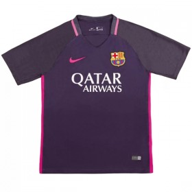 Barcelona Messi 10 2016-17 Retro Precz Koszulki Piłkarskie Krótki Rękaw