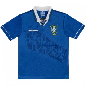 Brazylia Retro Precz Koszulki Piłkarskie 1994 Krótki Rękaw