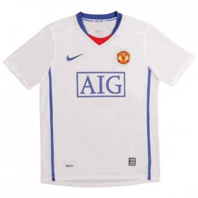 Manchester United 2008-09 Retro Precz Koszulki Piłkarskie Krótki Rękaw