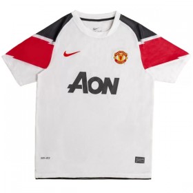 Manchester United 2010-11 Retro Precz Koszulki Piłkarskie Krótki Rękaw