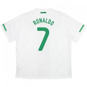 Portugalia Ronaldo 7 2010 Retro Precz Koszulki Piłkarskie Krótki Rękaw