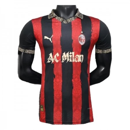 AC Milan Koszulki Piłkarskie 2025-26 Specjalny Czerwony Krótki Rękaw AC Milan Koszulki Piłkarskie 2025-26 Specjalny Czerwony Krótki Rękaw