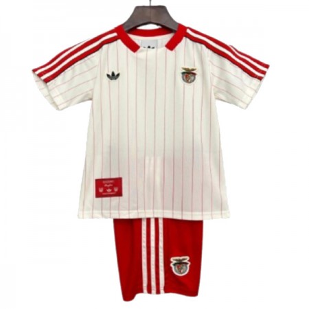 Benfica Terrace Icons Dziecięca Koszulki Piłkarskie 2025-26 Krótki Rękaw (+ Krótkie spodenki)
