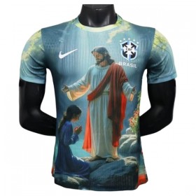 Brazylia x Christ Koszulki Piłkarskie 2025 Krótki Rękaw