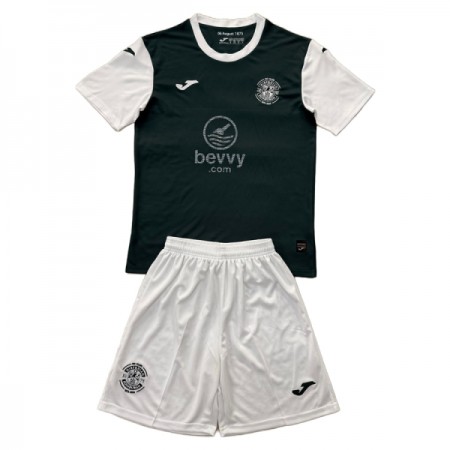 Hibernian Dziecięca Główna Koszulki Piłkarskie 2025-26 Krótki Rękaw (+ Krótkie spodenki)