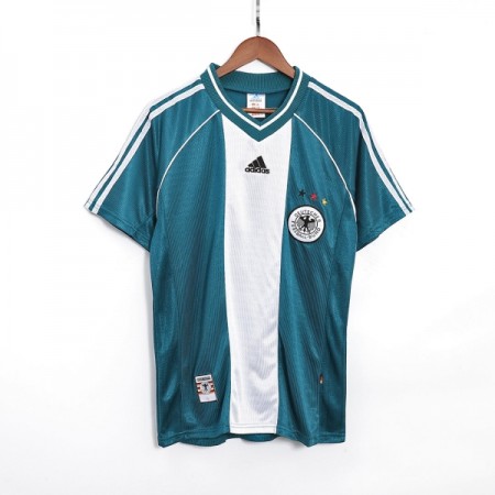 Niemcy Retro Precz Koszulki Piłkarskie 1998 Krótki Rękaw Niemcy Retro Precz Koszulki Piłkarskie 1998 Krótki Rękaw
