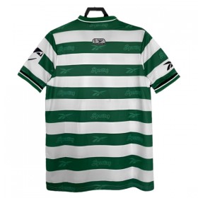 Sporting CP 1999-2000 Główna Koszulki Piłkarskie Krótki Rękaw
