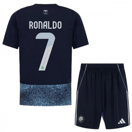 Al Nassr Ronaldo 7 Dziecięca Precz Koszulki Piłkarskie 2025-26 Krótki Rękaw (+ Krótkie spodenki) Al Nassr Ronaldo 7 Dziecięca Precz Koszulki Piłkarskie 2025-26 Krótki Rękaw (+ Krótkie spodenki)
