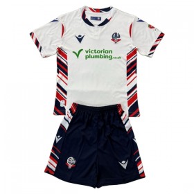 Bolton Wanderers Dziecięca Główna Koszulki Piłkarskie 2025-26 Krótki Rękaw (+ Krótkie spodenki)