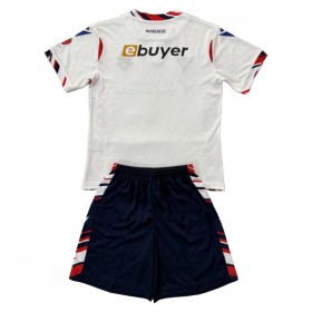 Bolton Wanderers Dziecięca Główna Koszulki Piłkarskie 2025-26 Krótki Rękaw (+ Krótkie spodenki)