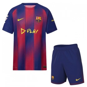 FC Barcelona x Ed Sheeran Dziecięca Koszulki Piłkarskie 2025-26 Specjalny Krótki Rękaw (+ Krótkie spodenki)