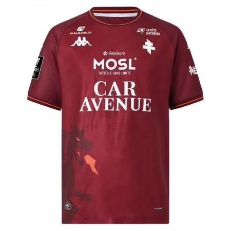 FC Metz Główna Koszulki Piłkarskie 2025-26 Krótki Rękaw