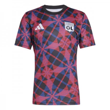 Olympique Lyon Pre-Match Koszulki Piłkarskie 2025-26 Krótki Rękaw Olympique Lyon Pre-Match Koszulki Piłkarskie 2025-26 Krótki Rękaw