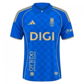 Real Oviedo Główna Koszulki Piłkarskie 2025-26 Krótki Rękaw