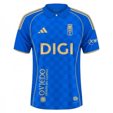 Real Oviedo Główna Koszulki Piłkarskie 2025-26 Krótki Rękaw Real Oviedo Główna Koszulki Piłkarskie 2025-26 Krótki Rękaw