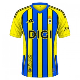 Real Oviedo Precz Koszulki Piłkarskie 2025-26 Krótki Rękaw