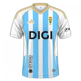 Real Oviedo Trzeciej Koszulki Piłkarskie 2025-26 Krótki Rękaw