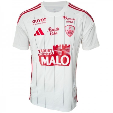 Stade Brestois Precz Koszulki Piłkarskie 2025-26 Krótki Rękaw