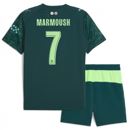Manchester City Marmoush 7 EA Sport Dziecięca Czwarty Koszulki Piłkarskie 2025-26 Krótki Rękaw (+ Krótkie spodenki) Manchester City Marmoush 7 EA Sport Dziecięca Czwarty Koszulki Piłkarskie 2025-26 Krótki Rękaw (+ Krótkie spodenki)