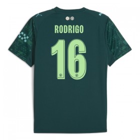 Manchester City Rodrigo 16 EA Sport Czwarty Koszulki Piłkarskie 2025-26 Krótki Rękaw