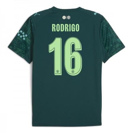 Manchester City Rodrigo 16 EA Sport Czwarty Koszulki Piłkarskie 2025-26 Krótki Rękaw Manchester City Rodrigo 16 EA Sport Czwarty Koszulki Piłkarskie 2025-26 Krótki Rękaw