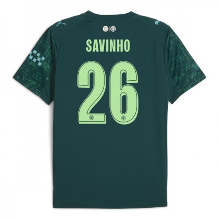 Manchester City Savinho 26 EA Sport Czwarty Koszulki Piłkarskie 2025-26 Krótki Rękaw Manchester City Savinho 26 EA Sport Czwarty Koszulki Piłkarskie 2025-26 Krótki Rękaw