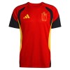 Belgia MŚ 2026 Koszulka Treningowa Czerwony Krótki Rękaw Belgia MŚ 2026 Koszulka Treningowa Czerwony Krótki Rękaw