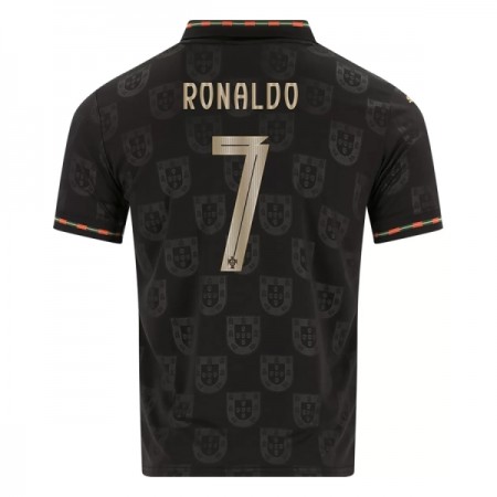 Portugalia Black Panther Ronaldo 7 Koszulki Piłkarskie 2025-26 Krótki Rękaw Portugalia Black Panther Ronaldo 7 Koszulki Piłkarskie 2025-26 Krótki Rękaw