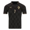 Portugalia Black Panther Ronaldo 7 Koszulki Piłkarskie 2025-26 Krótki Rękaw