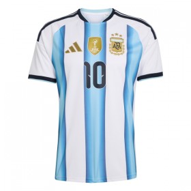 Argentyna Messi 10 Dziecięca Główna Koszulki Piłkarskie MŚ 2026 Krótki Rękaw (+ Krótkie spodenki)