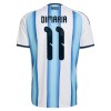 Argentyna Di Maria 11 Główna Koszulki Piłkarskie MŚ 2026 Krótki Rękaw