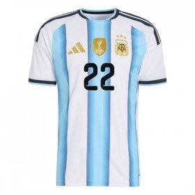 Argentyna Lautaro Martinez 22 Dziecięca Główna Koszulki Piłkarskie MŚ 2026 Krótki Rękaw (+ Krótkie spodenki)
