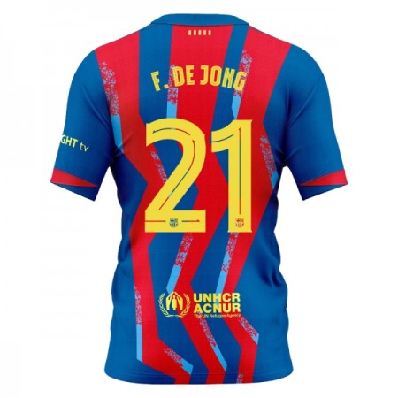 FC Barcelona F. De Jong 21 Czwarty Koszulki Piłkarskie 2025-26 Krótki Rękaw
