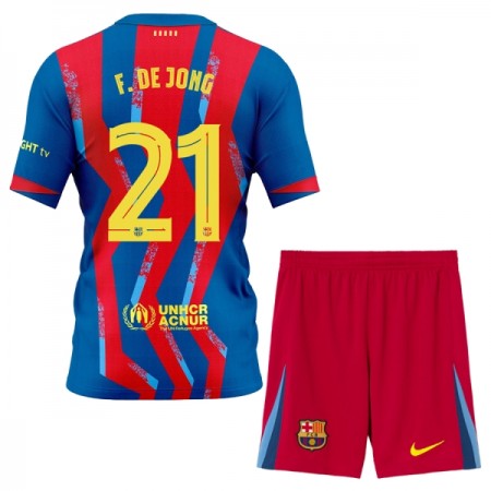 FC Barcelona F. De Jong 21 Dziecięca Czwarty Koszulki Piłkarskie 2025-26 Krótki Rękaw (+ Krótkie spodenki) FC Barcelona F. De Jong 21 Dziecięca Czwarty Koszulki Piłkarskie 2025-26 Krótki Rękaw (+ Krótkie spodenki)