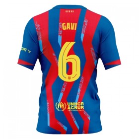 FC Barcelona Gavi 6 Czwarty Koszulki Piłkarskie 2025-26 Krótki Rękaw
