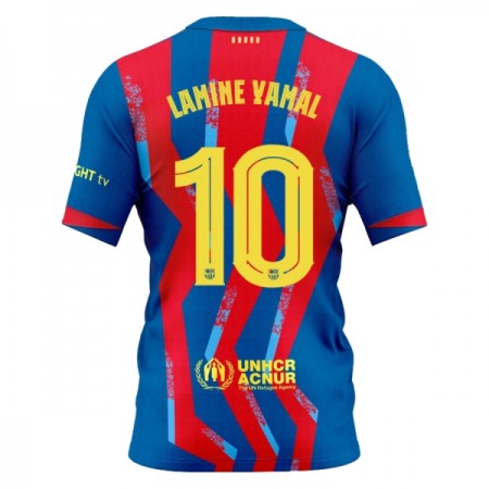 FC Barcelona Lamine Yamal 10 Czwarty Koszulki Piłkarskie 2025-26 Krótki Rękaw FC Barcelona Lamine Yamal 10 Czwarty Koszulki Piłkarskie 2025-26 Krótki Rękaw