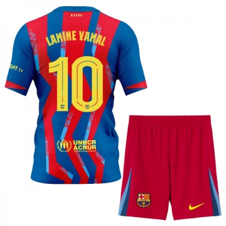 FC Barcelona Lamine Yamal 10 Dziecięca Czwarty Koszulki Piłkarskie 2025-26 Krótki Rękaw (+ Krótkie spodenki) FC Barcelona Lamine Yamal 10 Dziecięca Czwarty Koszulki Piłkarskie 2025-26 Krótki Rękaw (+ Krótkie spodenki)