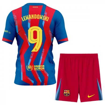 FC Barcelona Lewandowski 9 Dziecięca Czwarty Koszulki Piłkarskie 2025-26 Krótki Rękaw (+ Krótkie spodenki) FC Barcelona Lewandowski 9 Dziecięca Czwarty Koszulki Piłkarskie 2025-26 Krótki Rękaw (+ Krótkie spodenki)