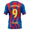 FC Barcelona Lewandowski 9 Dziecięca Czwarty Koszulki Piłkarskie 2025-26 Krótki Rękaw (+ Krótkie spodenki)
