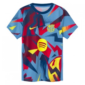 FC Barcelona Pre-Match Koszulki Piłkarskie 2025-26 Krótki Rękaw