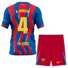 FC Barcelona R. Araujo 4 Dziecięca Czwarty Koszulki Piłkarskie 2025-26 Krótki Rękaw (+ Krótkie spodenki) FC Barcelona R. Araujo 4 Dziecięca Czwarty Koszulki Piłkarskie 2025-26 Krótki Rękaw (+ Krótkie spodenki)