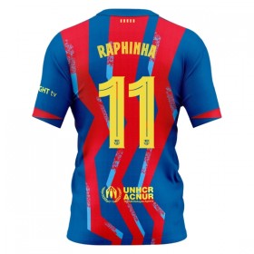 FC Barcelona Raphinha 11 Czwarty Koszulki Piłkarskie 2025-26 Krótki Rękaw