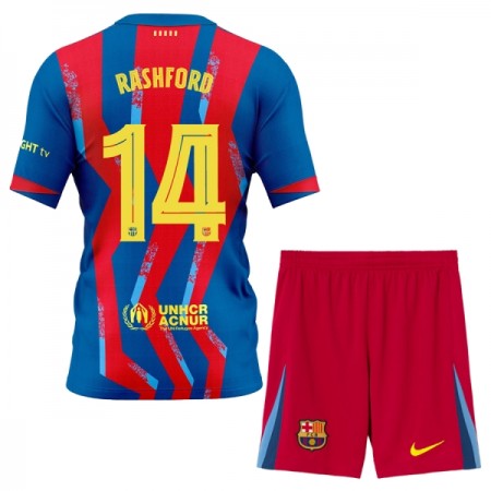 FC Barcelona Rashford 14 Dziecięca Czwarty Koszulki Piłkarskie 2025-26 Krótki Rękaw (+ Krótkie spodenki) FC Barcelona Rashford 14 Dziecięca Czwarty Koszulki Piłkarskie 2025-26 Krótki Rękaw (+ Krótkie spodenki)