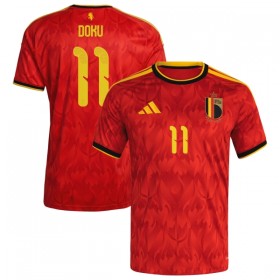 Belgia Doku 11 Główna Koszulki Piłkarskie MŚ 2026 Krótki Rękaw