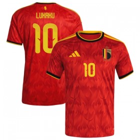 Belgia Lukaku 10 Główna Koszulki Piłkarskie MŚ 2026 Krótki Rękaw