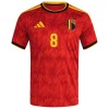 Belgia Tielemans 8 Główna Koszulki Piłkarskie MŚ 2026 Krótki Rękaw