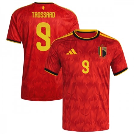Belgia Trossard 9 Główna Koszulki Piłkarskie MŚ 2026 Krótki Rękaw Belgia Trossard 9 Główna Koszulki Piłkarskie MŚ 2026 Krótki Rękaw