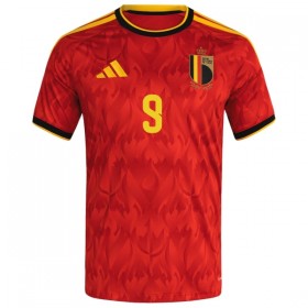 Belgia Trossard 9 Główna Koszulki Piłkarskie MŚ 2026 Krótki Rękaw