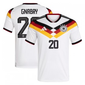 Niemcy Gnabry 20 Główna Koszulki Piłkarskie MŚ 2026 Krótki Rękaw