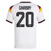 Niemcy Gnabry 20 Główna Koszulki Piłkarskie MŚ 2026 Krótki Rękaw